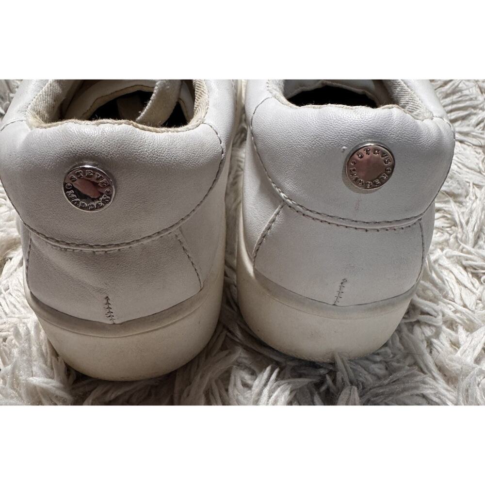 Steve Madden Bertie Women's Classic Sneakers Size 7M White - Picture 5 of 7